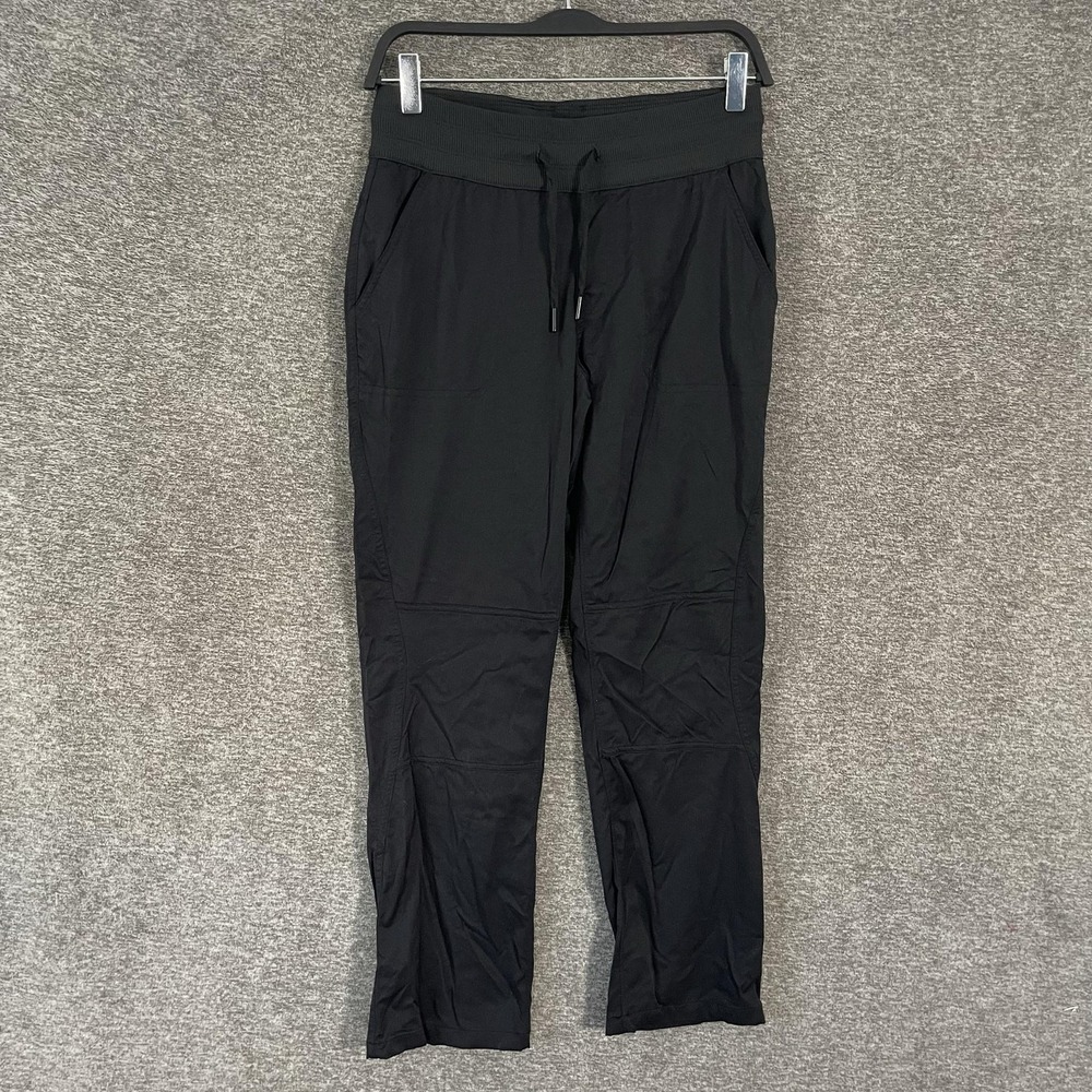 The North Face Pants Womens Small Black Jogger Elastic Waist Zip Pocket Travel